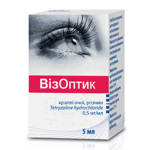 Визоптик капли глаз р-р 0,5 мг/мл флакон-капельница 5 мл №2 | Интернет .