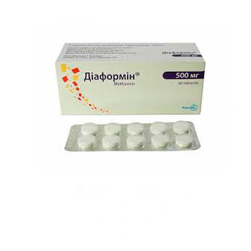 Диаформин таб п/о 500 мг №30 【Интернет-Аптека】АГП